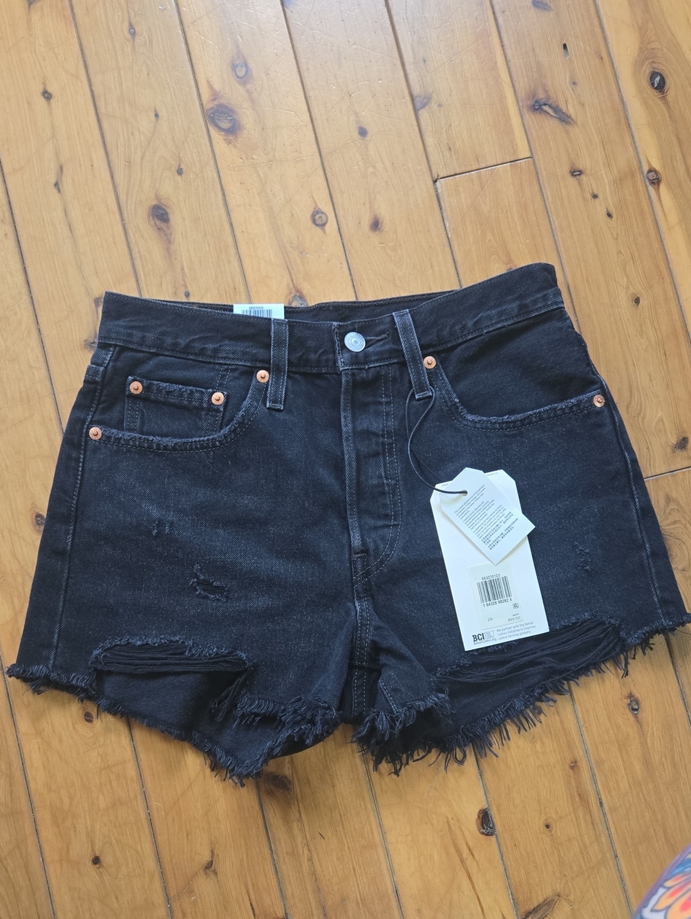 Levis 501 Denim Shorts